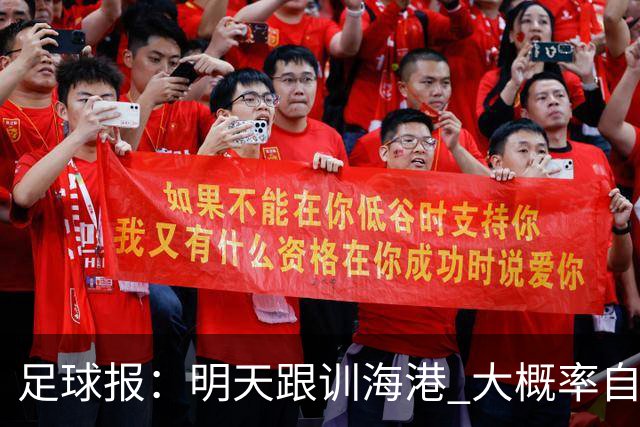 足球报：明天跟训海港 大概率自由身加盟 外援要补强
